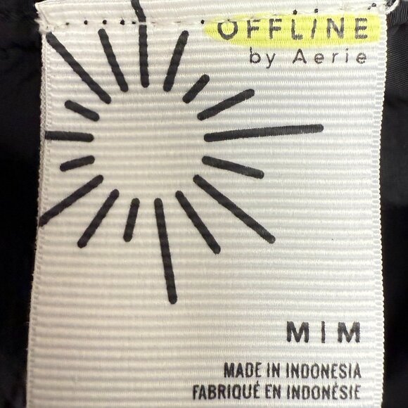 NWOT Women's OFFLINE Aerie "On The Move" Black Maxi Skirt | Size M - Picture 8 of 12